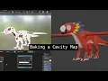 Baking a Cavity Map Blender Tutorial