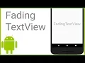 How to Add a Fading Text Animation with the FadingTextView Library - Android Studio Tutorial