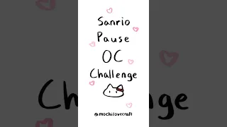 Sanrio Pause OC Challenge Oc Artchallenge 