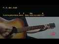 Ashley Cooke - swear words | Easy Guitar Chord & Lyrics cover 