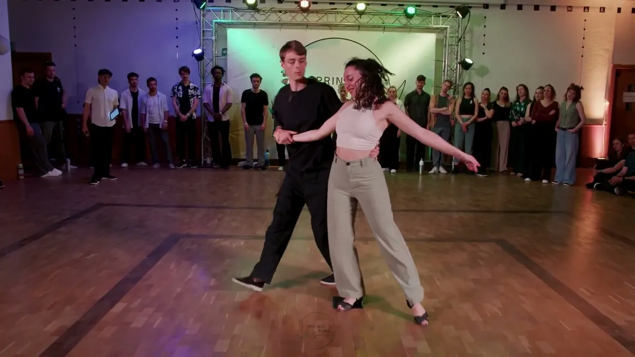 Tobias Gerwald & Ornella Ortola - 1st place Advanced Jack&Jill Finals - Spring Time Swing 2025