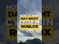Mini Tutorial Scripting a Simple Day-Night Cycle in Roblox Studio