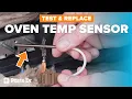 How to Test Replace Frigidaire Oven Temperature Sensor 5304526310 Parts Dr DIY Repair