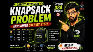 Fractional Knapsack Problem in Java Greedy Algorithm Explained Step-by-Step