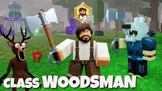 GG!! Class OP Woodsman & Punya Kekuatan INFINITE Keren 🌲🪓😜 | 99 Nights in the Forest Indonesia