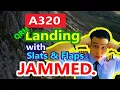 A320 Landing with Slats and Flaps Jammed QRH Series