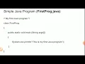 Simple Java Program - Module-2 Chapter-2 2 2 5