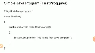 Simple Java Program - Module-2 Chapter-2 2 2 5