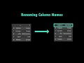 Renaming Column Names Pandas DataFrame