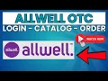 Allwell OTC Order Online Login Catalog