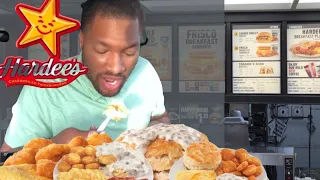 Eating Everything On Hardee s BREAKFAST Menu