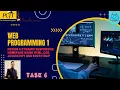 Web Programming 1 Task 06 Java Institute Sheshan Danuksha