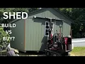 Sheds Build Or Buy - Cost Breakdown