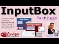 Use the InputBox Function in Microsoft Access VBA to Prompt for User Input e g a Manager Password