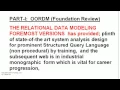 Object Oriented Relational Data Modeling - Monograph