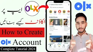 How To Create Olx Account Olx account kaise banate hain How to make olx pakistan account 2024