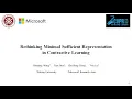CVPR 2022 Oral Rethinking Minimal Sufficient Representation in Contrastive Learning