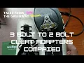 3 bolt to 2 bolt SPD adapters Convert your road cycling shoes to 2 bolt SPD
