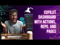Deploying GitHub Copilot Dashboard with Actions Repo and Pages
