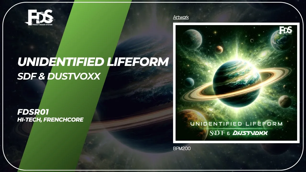 SDF & Dustvoxx - Unidentified Lifeform [Official Audio]