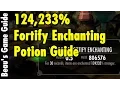 124 833 Fortify Enchanting Potions Guide - Skyrim Special Edition