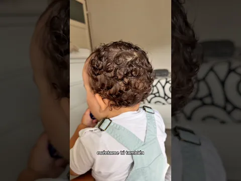 El cabello de tu bebé no es desordenado, es RIZADO!! 😍