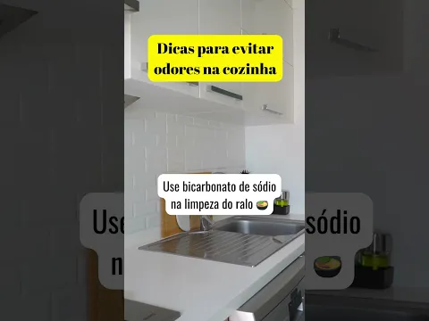Dicas para evitar odores na cozinha! #dicasparacasa #drikkamota