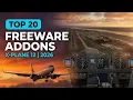 Lagu Top 20 GRATIS X-Plane 12-add-ons die je in 2026 absoluut moet hebben.