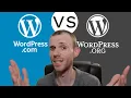 WordPress com vs WordPress org - What is the Difference Pros Cons of Both