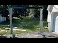 HARBOR FREIGHT TOOL HAUL 1 TON GANTRY BUILD