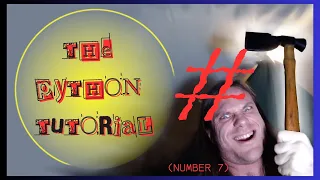 The Python Tutorial 7 INPUT AND OUTPUT