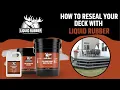 How to Seal Protect your Deck with Liquid rubber