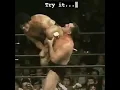 Lagu Karl Gotch lifting Antonio Inoki overhead with one arm!
