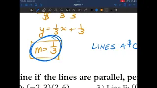 Unit 3 Lesson 10 Parallel and Perpendicular lines