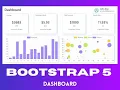 Admin dashboard Template using Html Css Bootstrap and JavaScript