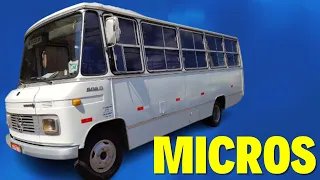 BONS TEMPOS! MICRO ÔNIBUS USADOS, SÓ RAIZ E RARIDADES!!