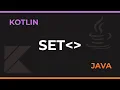 Set in Java and Kotlin - HashSet LinkedHashSet and TreeSet