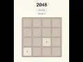 A Simple 2048 Game using HTML CSS JS