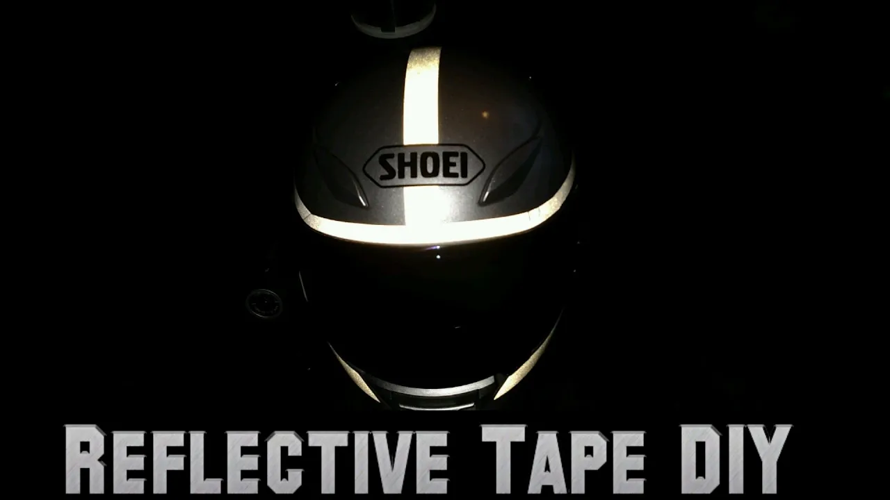 RV Tip - Stick On DOT Reflective Tape