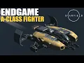 How to Build an OP Class A Ship in Starfield without mods and flip merge TAC-47 Yellowjacket