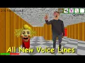 All New Voice Lines Baldi s Basics Plus Early Access V0 1 2