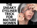 THE SNEAKY EYELINER TRICK FOR MATURE WOMEN Nikol Johnson