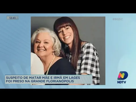 Suspeito de assassinar familiares em Lages é preso na Grande Florianópolis