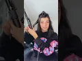 Charli D Amelio hair makeup Instagram IG live 2020