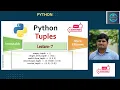 Introduction to Python Tuples - Tuple unpacking Tuple Packing and Tuple Operations