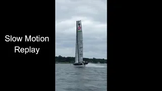 NYYC American Magic AC75 Boat #1 Testing (S.I.)