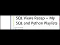 SQL For Data Science Class 39 Quick Recap of SQL Views Explore My Learning Playlists