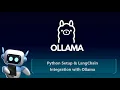 Build Your First AI Testing Assistant with Python Ollama LangChain Streamlit