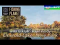 Emerald Lake New York Fishing Planet Beginner s Guide