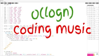 Big-O Shape of You cover in Sonic Pi - Ruby coding music synthesizer